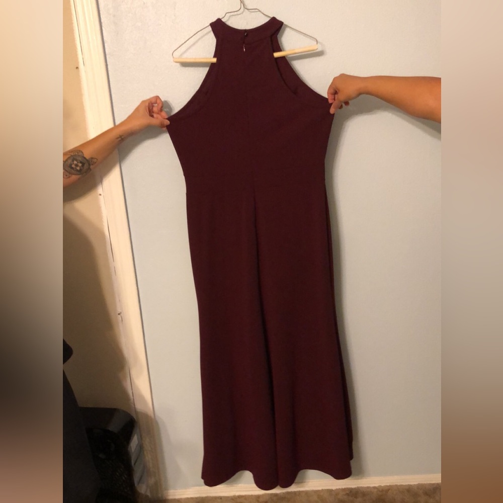 Wine Cocktail Dress - Picture 1 of 2